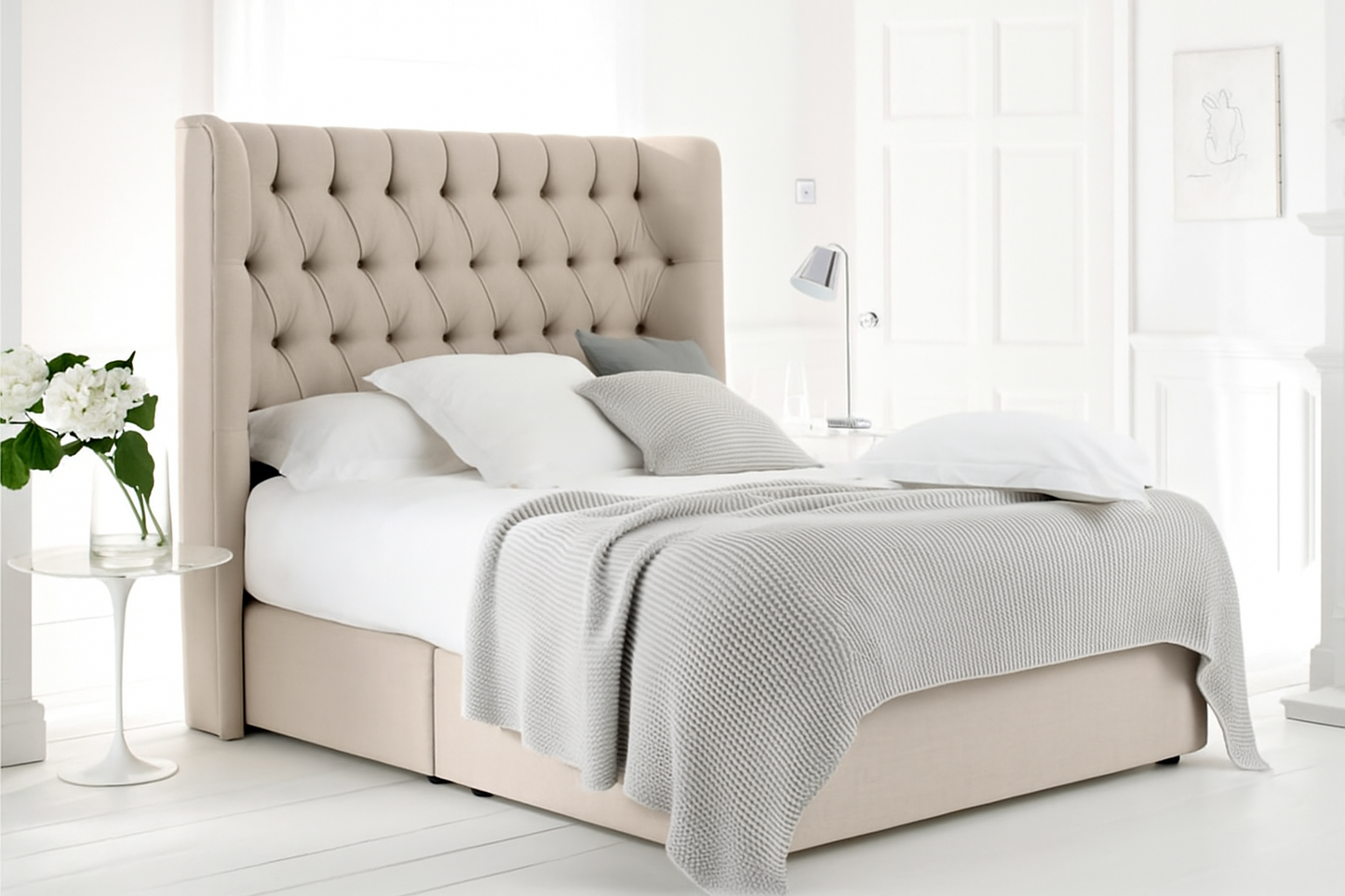 Divan Wingback Bed